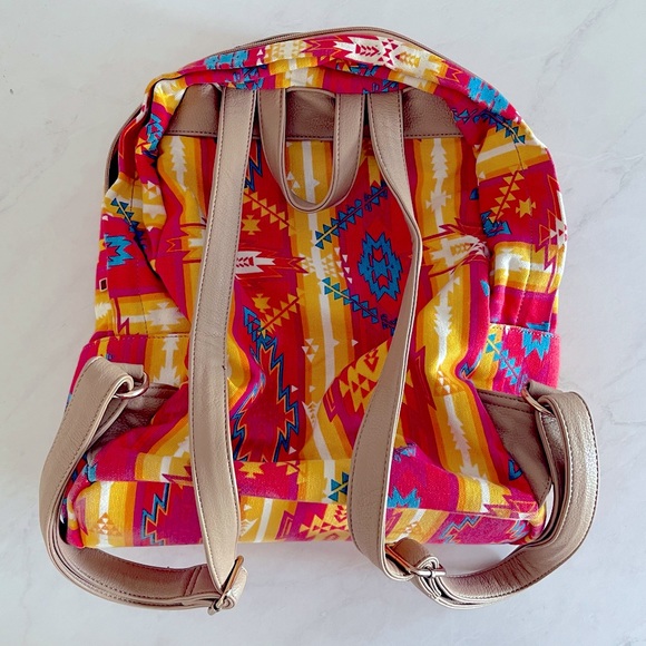 Native Print Backpack - Picture 2 of 6